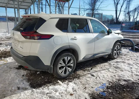 2022 Nissan Rogue Sv Intelligent Awd from USA, damaged, VIN 5N1BT3BB4NC691907